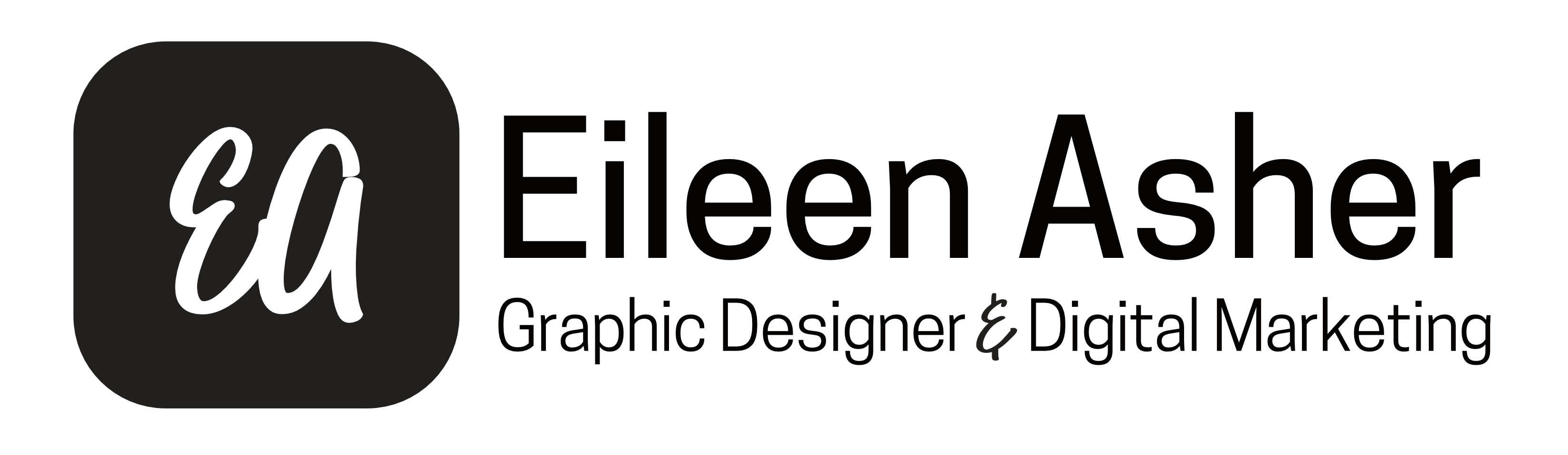 Eileen Asher - Graphic Designer logo